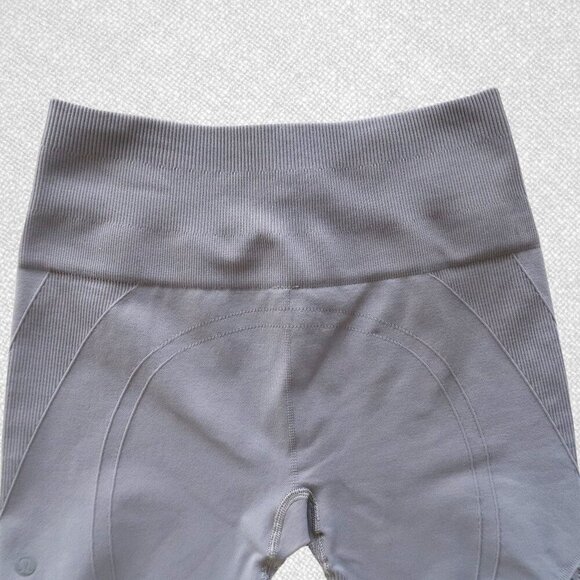 Lululemon Flow & Go Crop High Rise Leggings Battleship Size 6​ - Picture 5 of 10